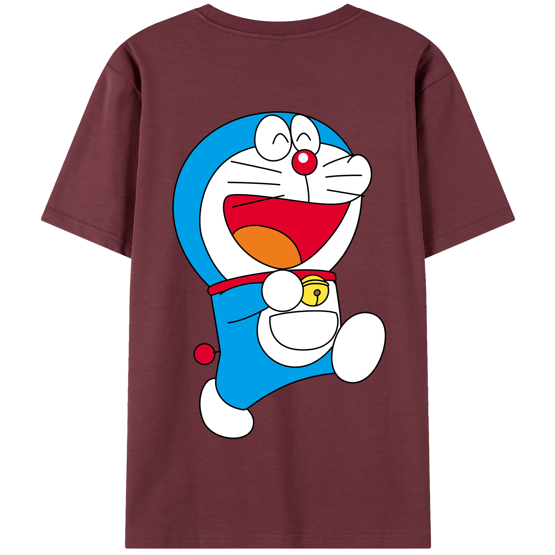 （画像用） ドラえもん Doraemon 綿100％半袖Tシャツ（背面プリント）